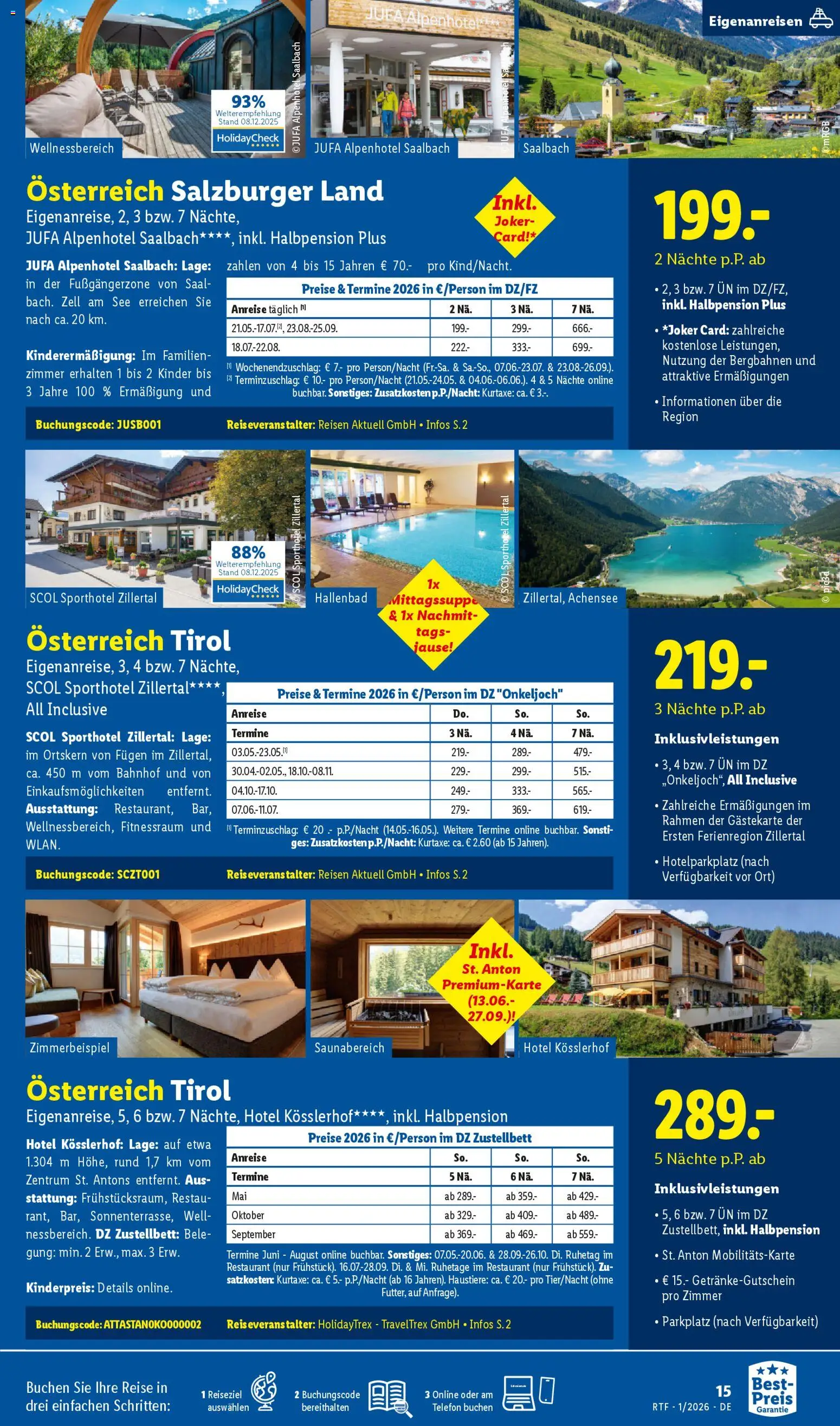 Lidl Reisen - Prospekt – gültig ab 14.01.2026 | Seite: 15 | Produkte: Telefon