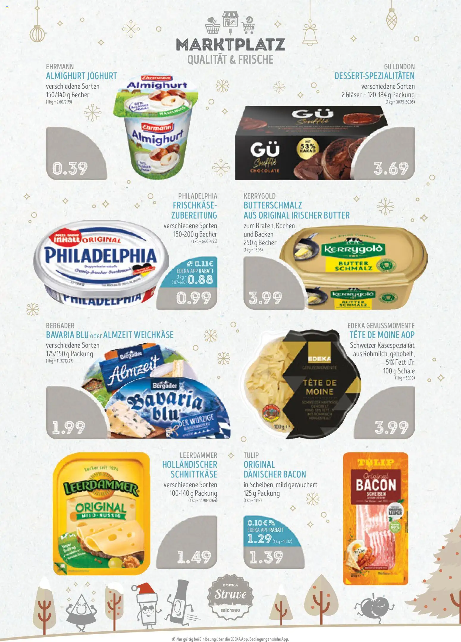 Edeka Struve Prospekt 	 – gültig ab 15.12.2025 | Seite: 8 | Produkte: Ehrmann almighurt, Butter, Joghurt, Frischkase