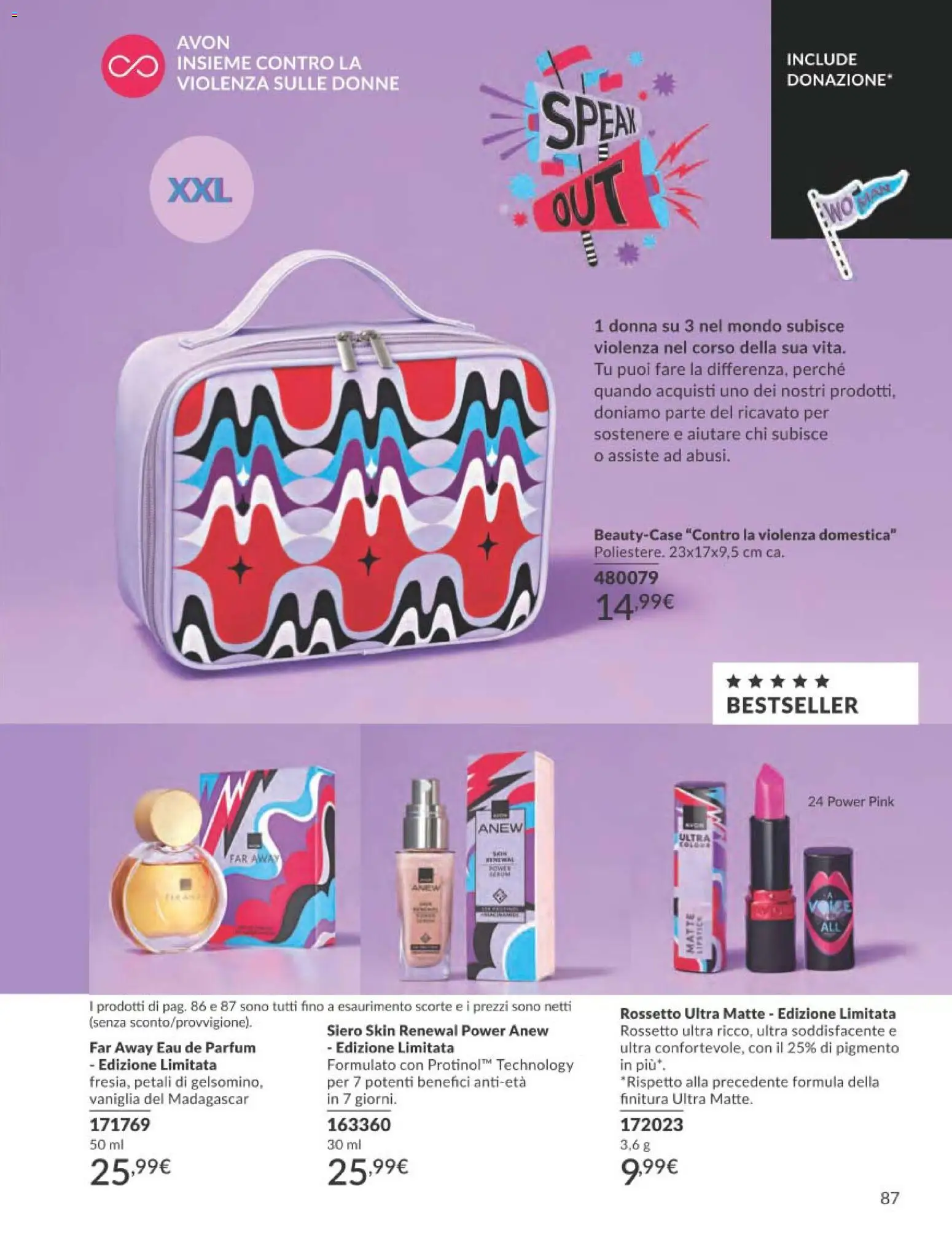 Volantino Avon del 01.11.2025 | Pagina: 87