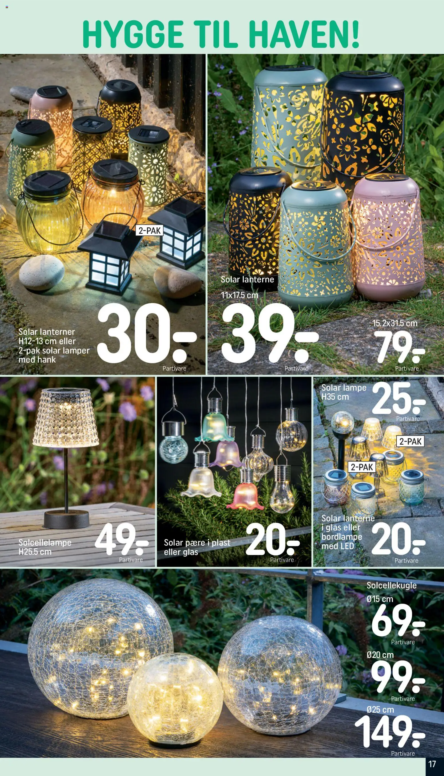 Rema 1000 tilbudsavis – gyldig fra 07.04.2026 | Side: 17 | Produkter: Lampe