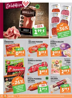 Katalog Studenac - Pregled kataloga iz trgovine Studenac, vrijedi od 11.02.2026 | Stranica: 10 | Proizvodi: Salama, Pršut, Narezak, Parizer