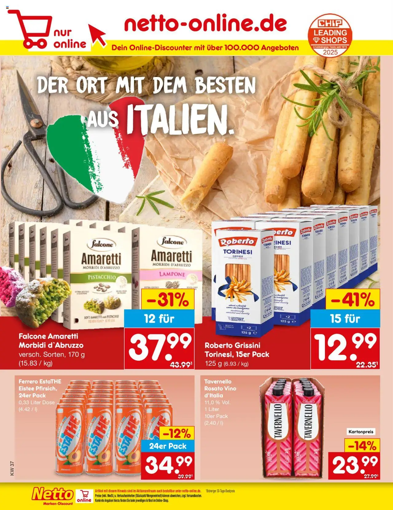 Netto Marken-Discount Prospekt 	 – gültig ab 08.09.2025 | Seite: 30 | Produkte: Eis