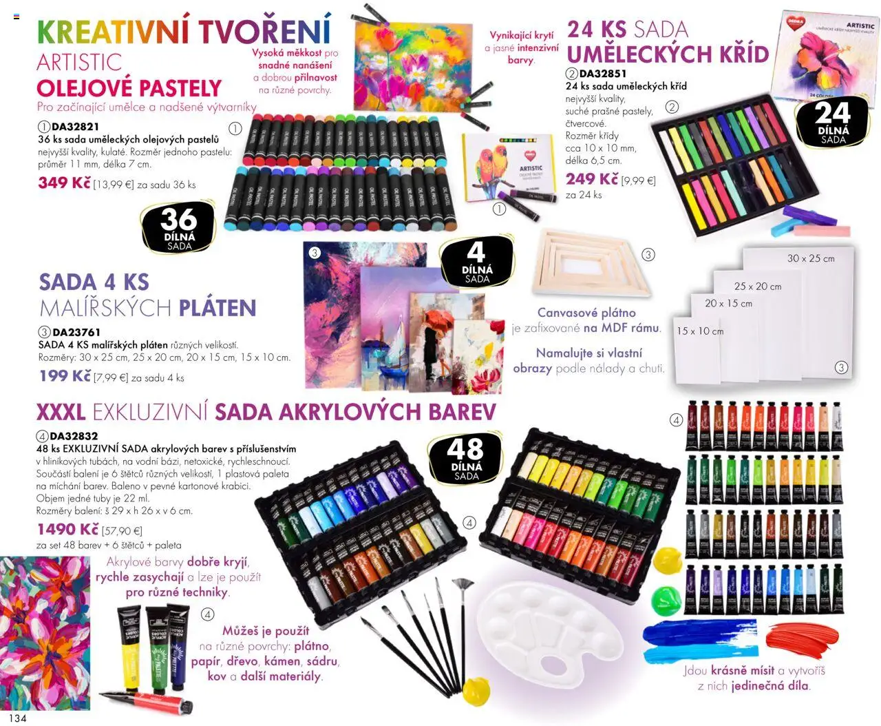 Dedra Katalog 8 2025 │ platný od 25.07.2025 | Strana: 34 | Produkty: Obrazy