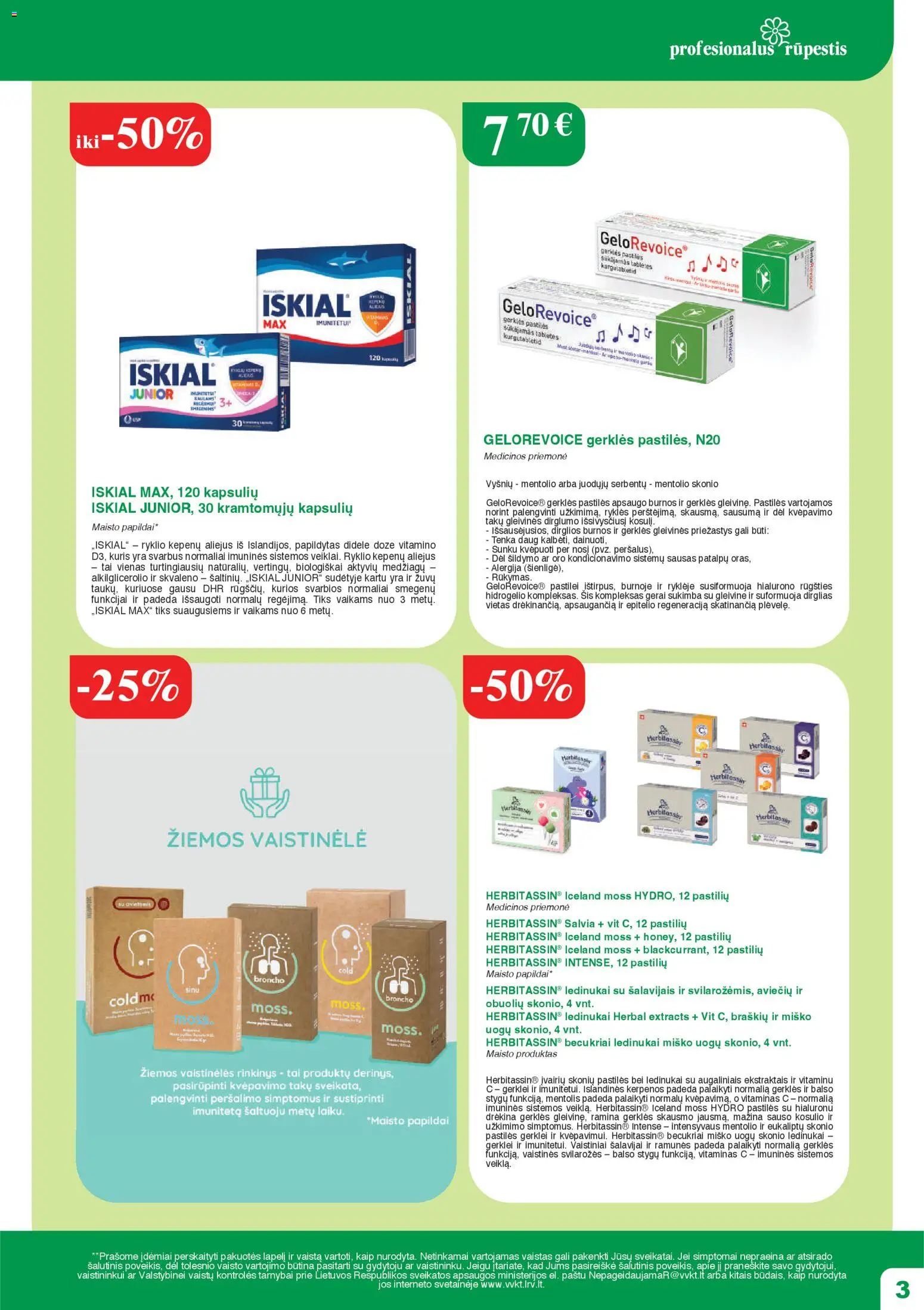 Ramunélés akcijos nuo 01.02.2026 | Puslapis: 3 | Prekių: Ledinukai, Aliejus