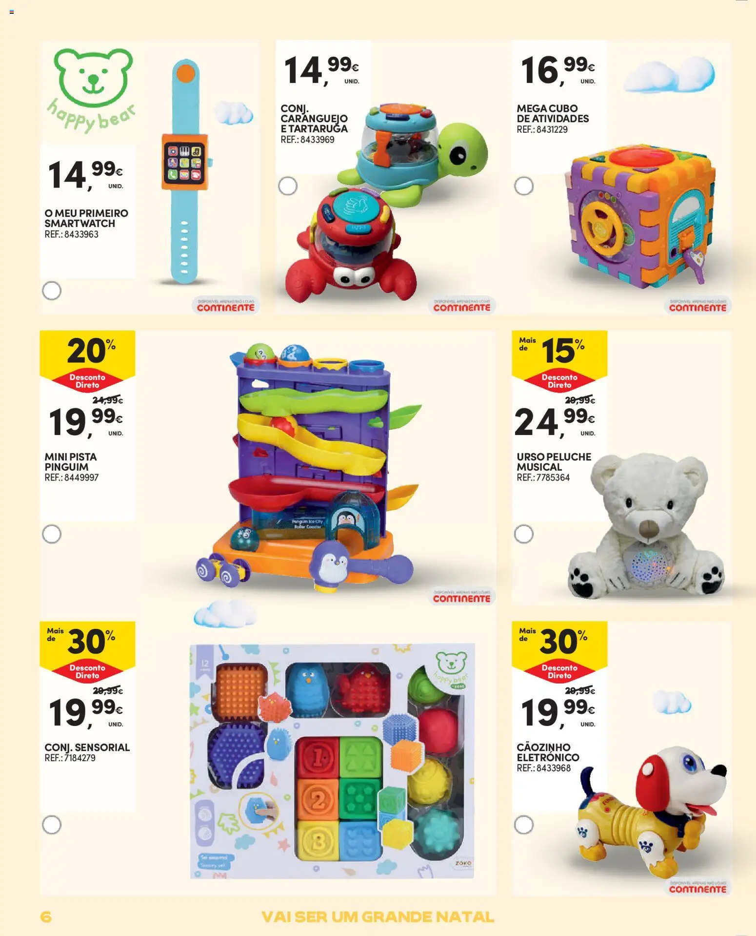 Continente - Brinquedos │ válido de 13.11.2025 | Página: 6 | Produtos: Smartwatch, Caranguejo