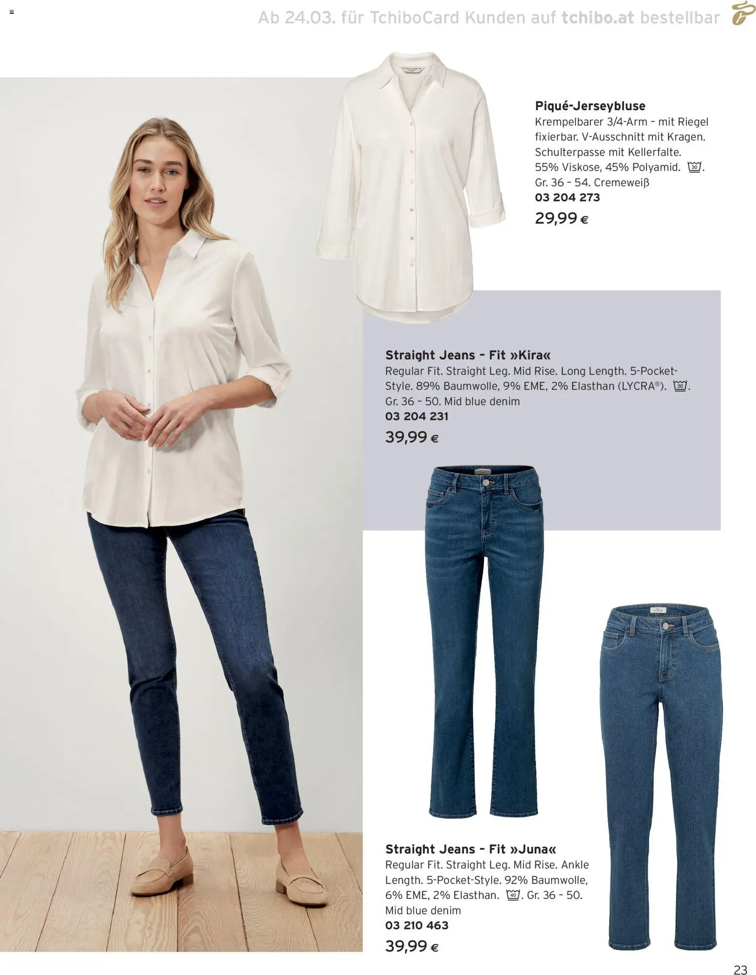 Tchibo Eduscho - Katalog Frühling 2026 gültig ab 23.03.2026 | Seite: 23 | Produkte: Jeans