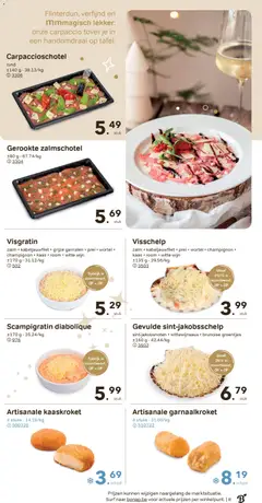 Bon Ap folder/publicité - Voorbeeld van een folder van Bon Ap, geldig van 24.12.2025 | Pagina: 11 | Producten: Zalm, Room, Kaas, Schaal