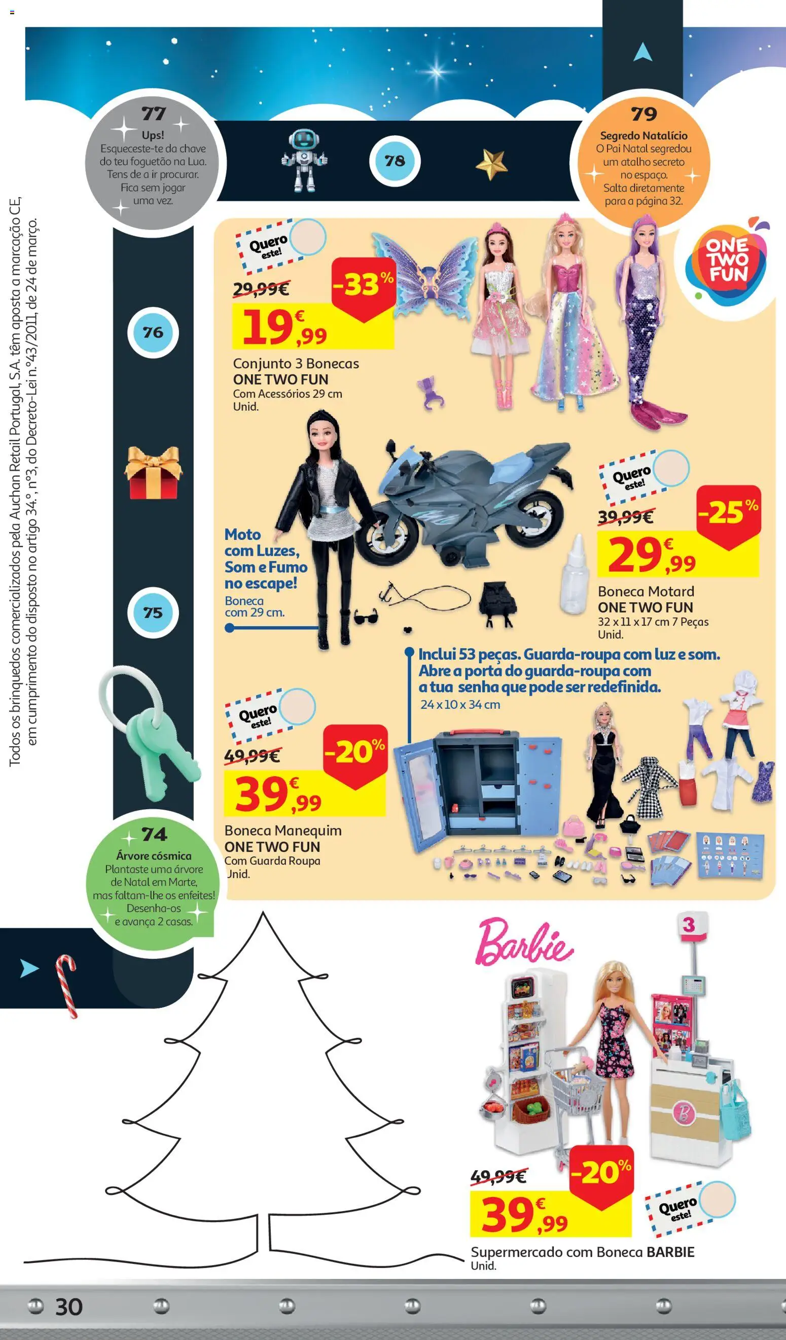 Auchan - A grande fábrica de Natal │ válido de 05.11.2025 | Página: 30 | Produtos: Porta