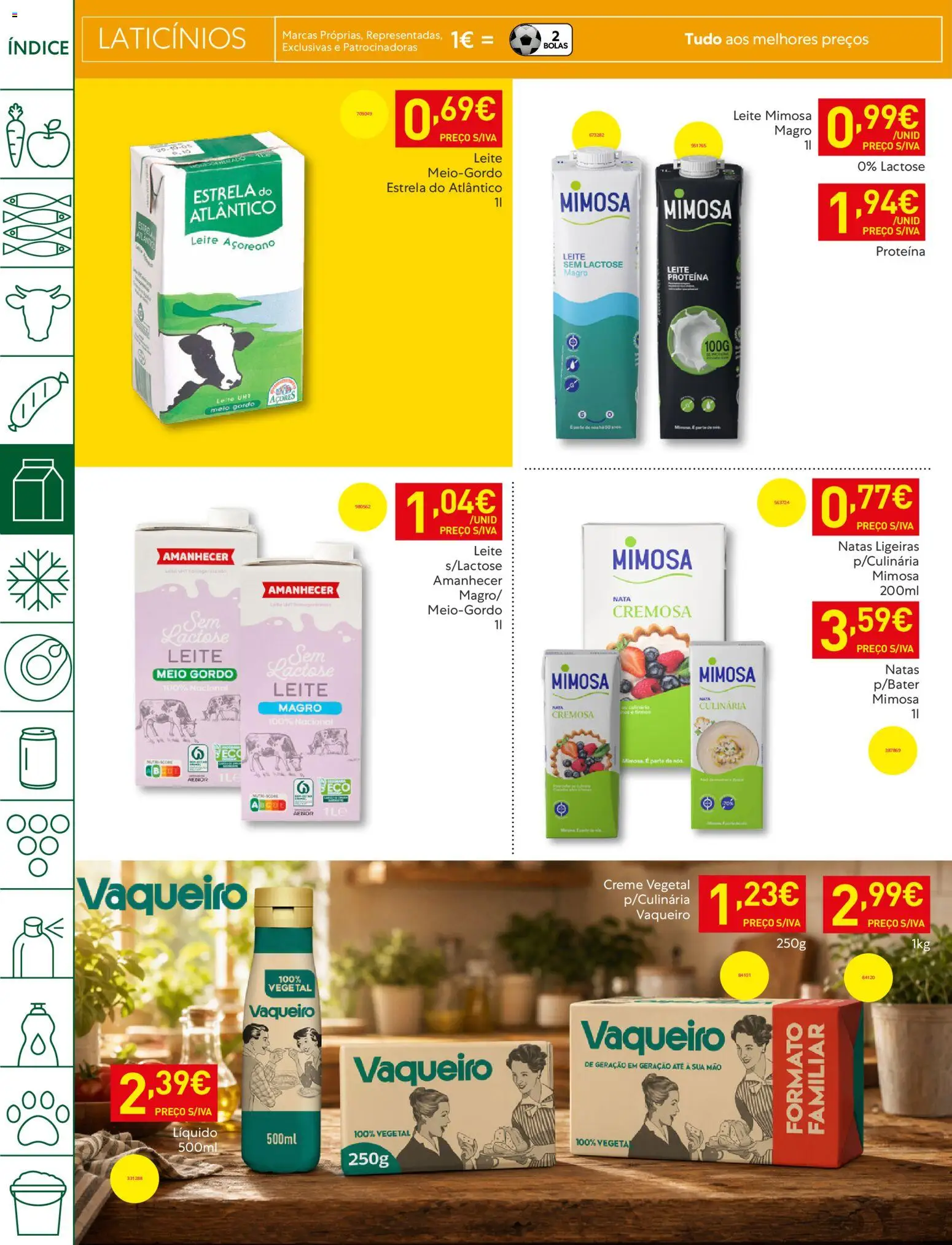 Recheio - Bons Negócios Madeira │ válido de 28.04.2026 | Página: 14 | Produtos: Leite proteina, Leite, Natas, Proteina