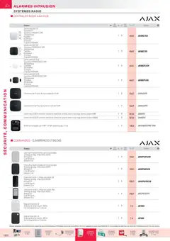 Rexel - Prévisualisation de Rexel Sécurité, Communication valide à partir de 01.12.2025 | Page: 59 | Produits: Clavier, Radio, Prise, Piles