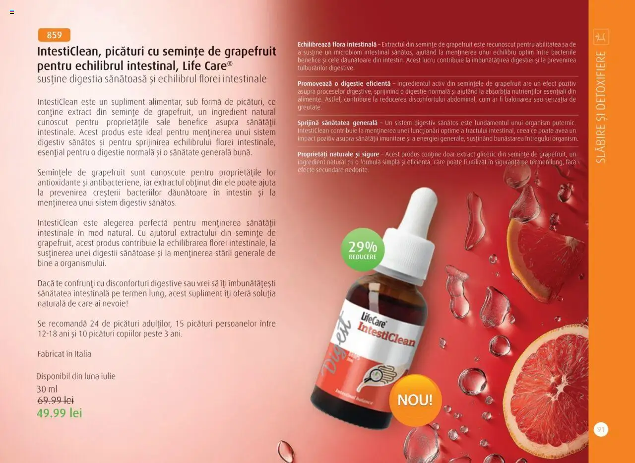 Life Care catalog - Aprilie/Octombrie – valabil de la 01.04.2025 | Pagină: 93 | Produse: Semințe, Peluş Köpek Yatağı, Pește