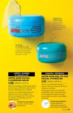 Vista previa JAFRA folleto válido desde el 01.08.2025 | Página: 51 | Productos: Maquillaje, Té, Refrigerador