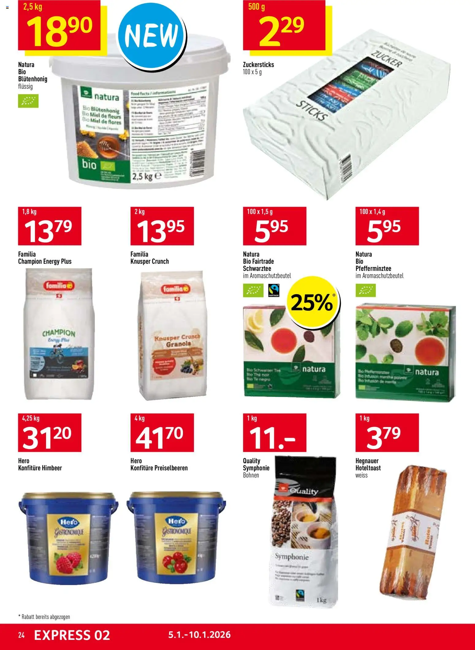 Prodega Aktionen – gültig ab 05.01.2026 | Seite: 24 | Produkte: Zucker