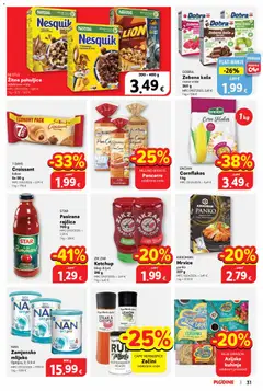 Plodine Katalog - Pregled kataloga iz trgovine Plodine, vrijedi od 22.04.2026 | Stranica: 31