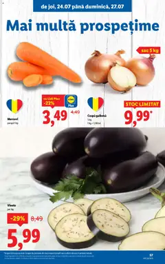 Catalog Lidl – valabil de la 21.07.2025 | Pagină: 57