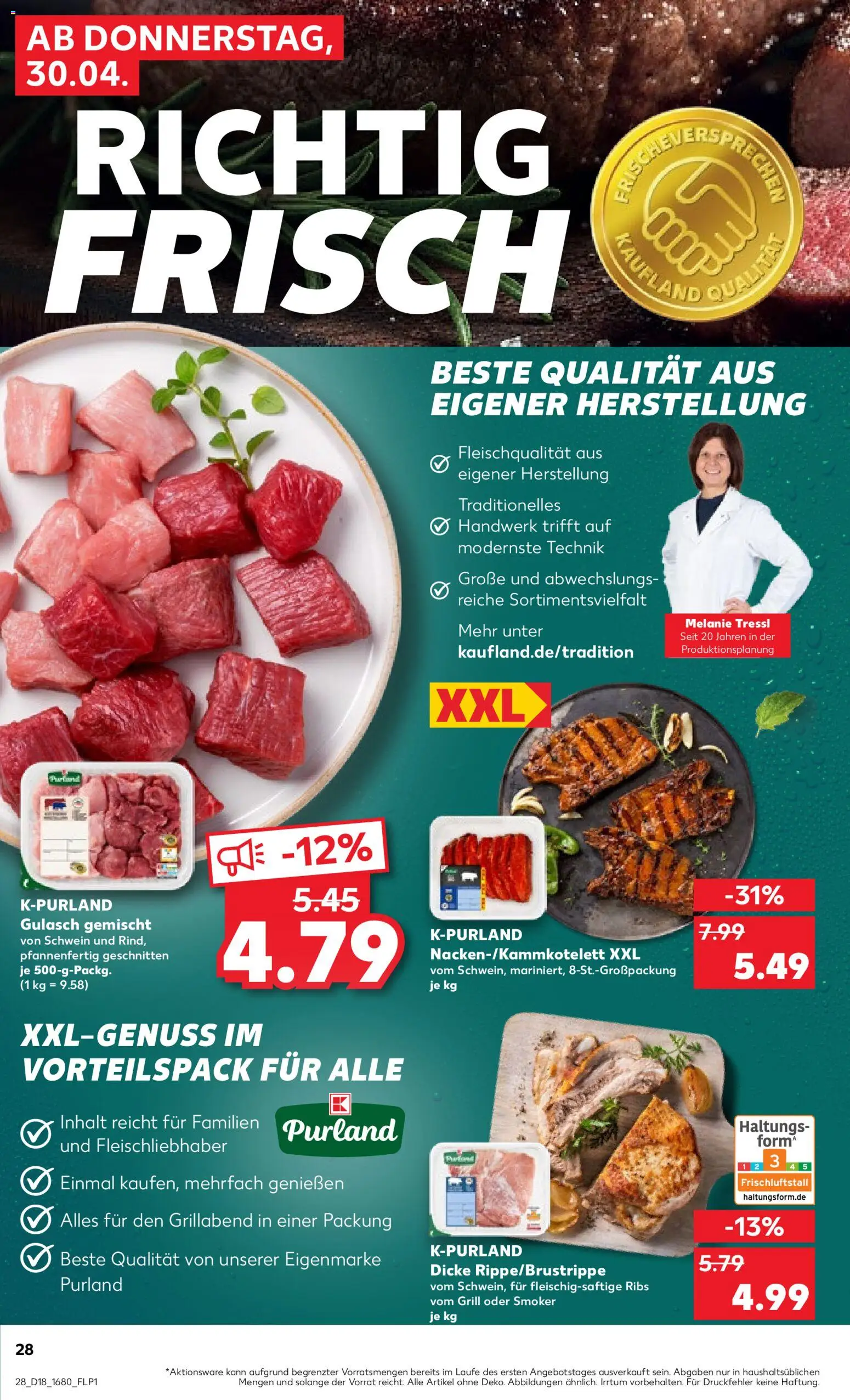 Kaufland Prospekt Speyer	 – gültig ab 30.04.2026 | Seite: 28 | Produkte: Grill, Gulasch