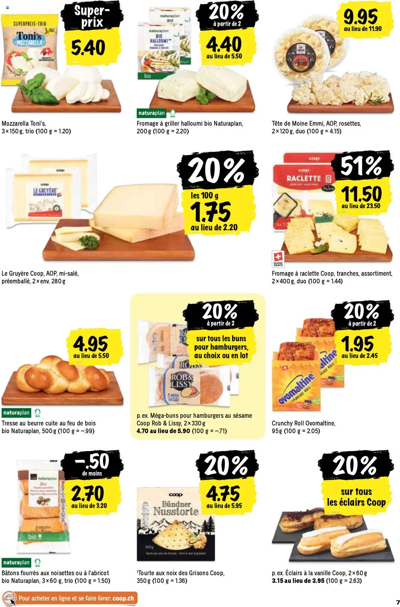 Coop - Les actions de la semaine ab 31.07.2025 | Seite: 7 | Produkte: Raclette, Griller