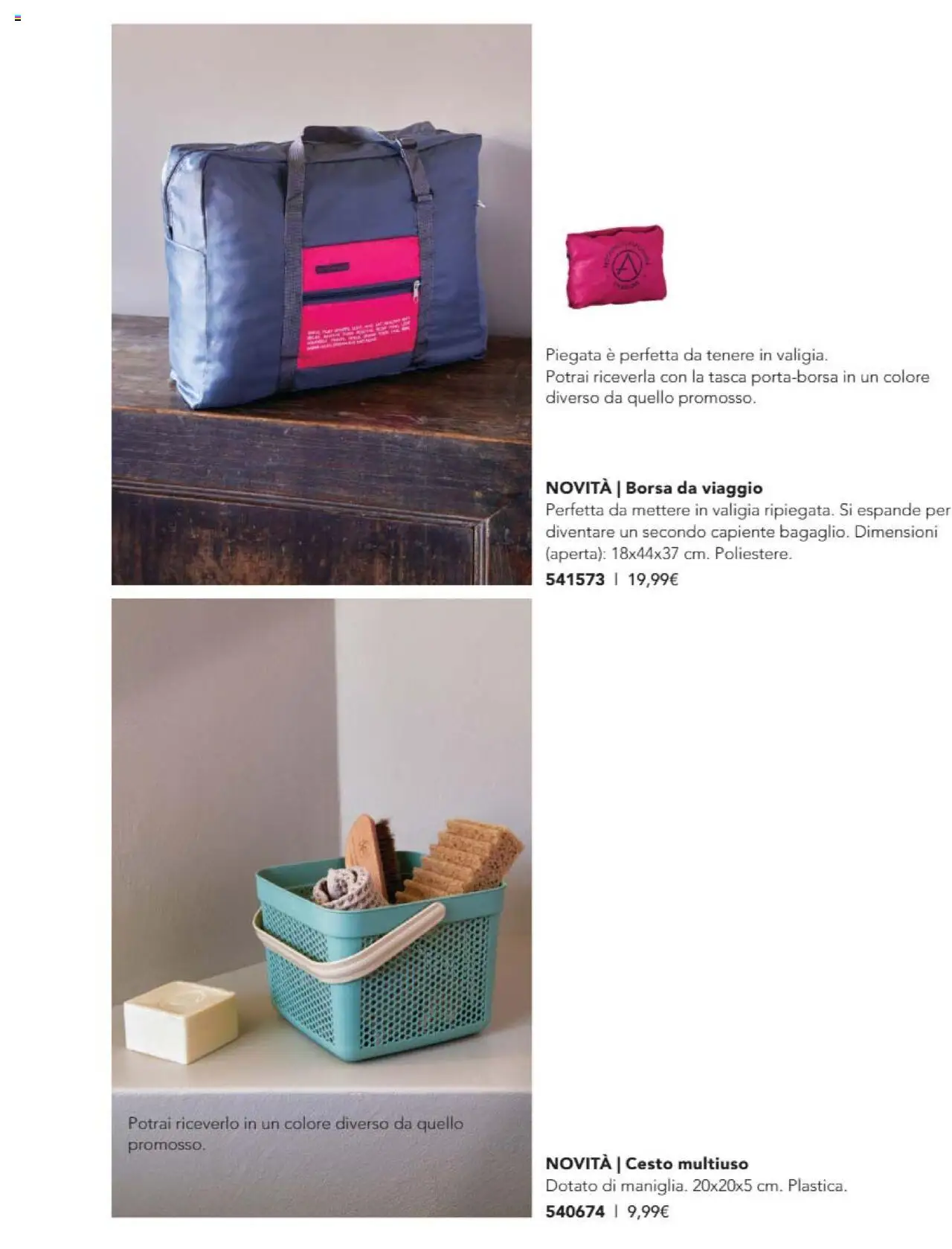 Volantino Avon del 28.07.2025 | Pagina: 13 | Prodotti: Borsa da viaggio, Valigia, Borsa