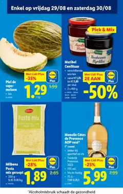  | Pagina: 56 | Producten: Vis, Pasta, Bosbessen, Meloen