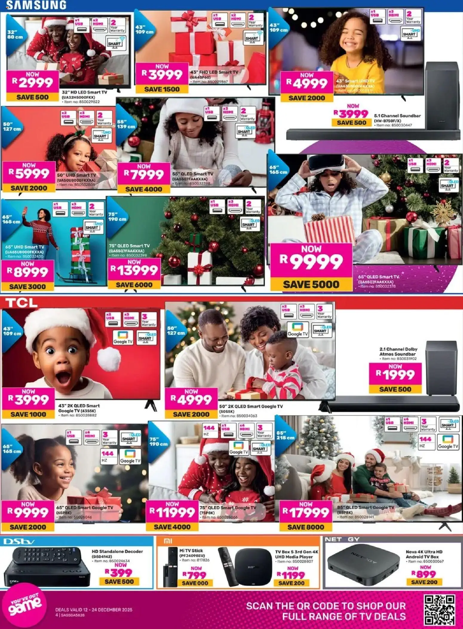 Game Catalogue vol. 2 valid from 12.12.2025 | Page: 4 | Products: Box, Tv, Game, Player