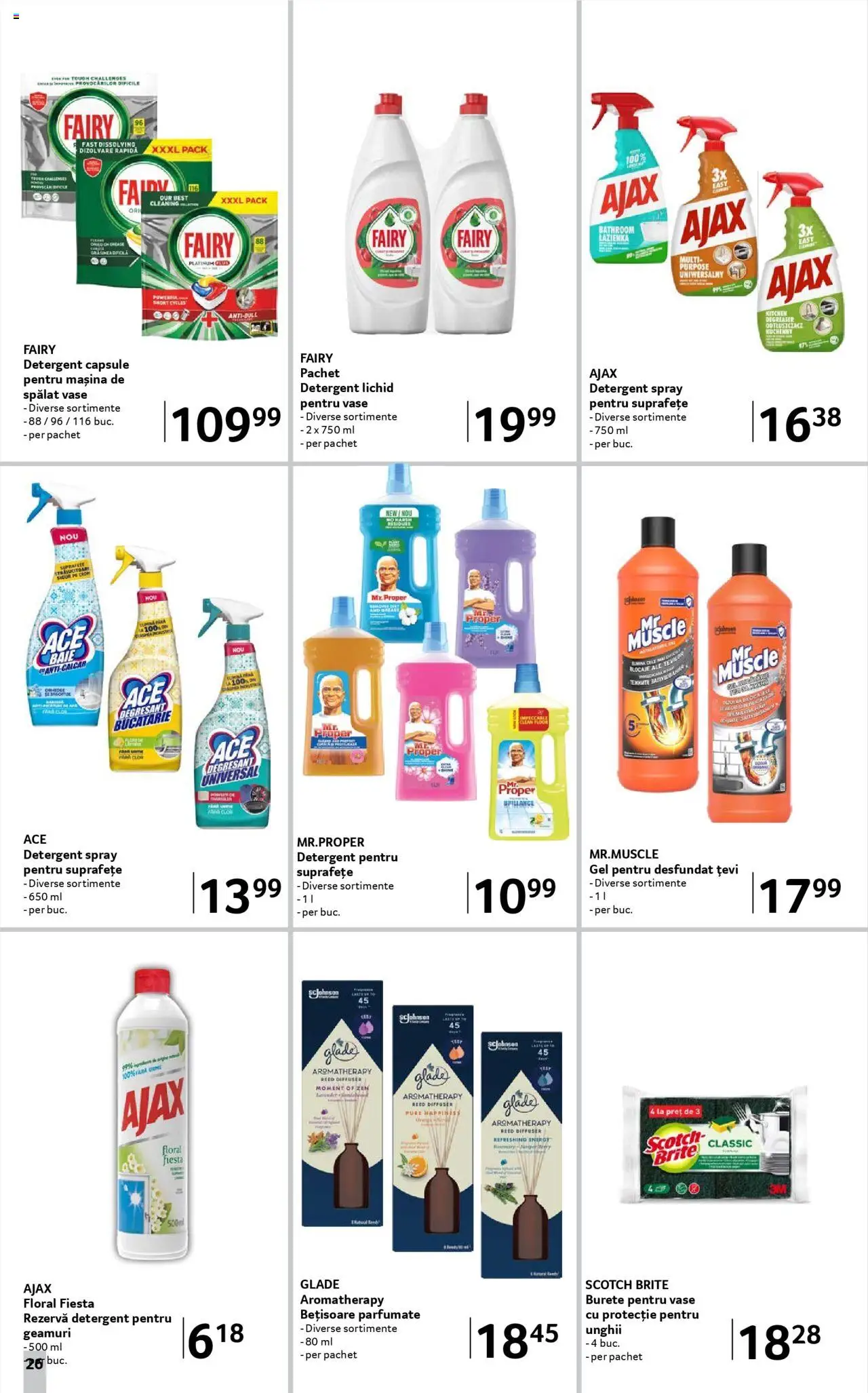 Catalog Selgros - Food – valabil de la 22.08.2025 | Pagină: 26 | Produse: Bucătărie, Burete, Detergent