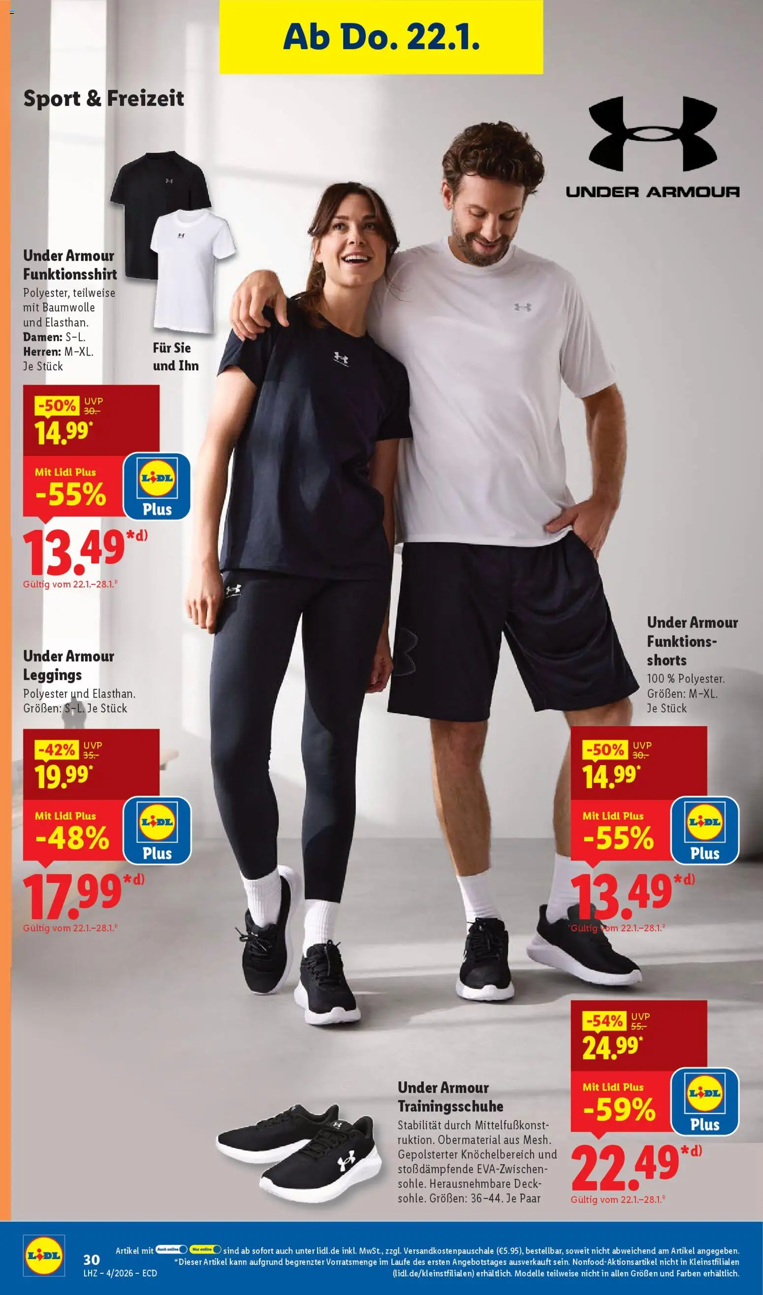 Lidl Prospekt Gladenbach – gültig ab 19.01.2026 | Seite: 42 | Produkte: Leggings
