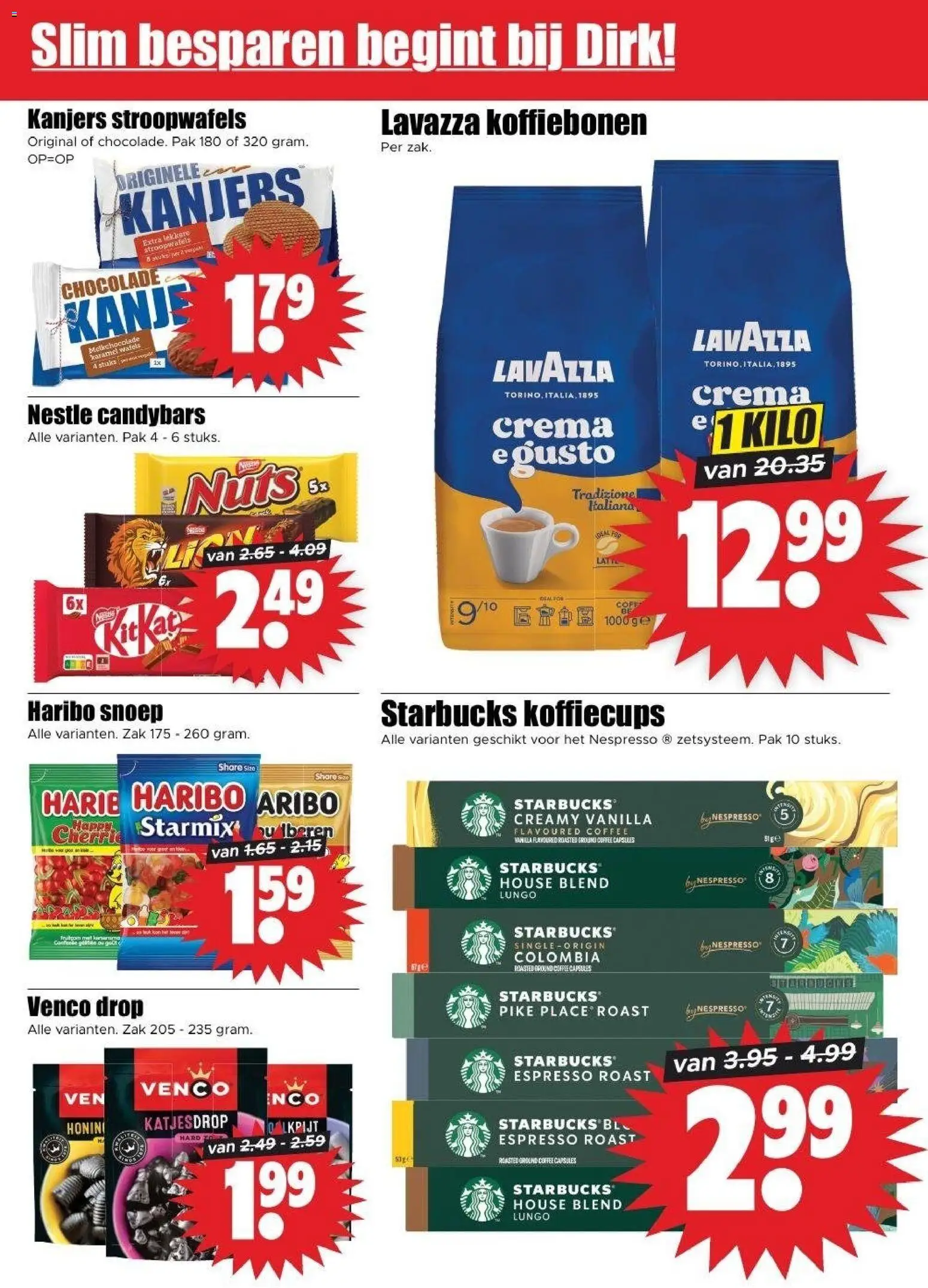 {H1} | Pagina: 22 | Producten: Wafels, Zak, Snoep, Koffiebonen