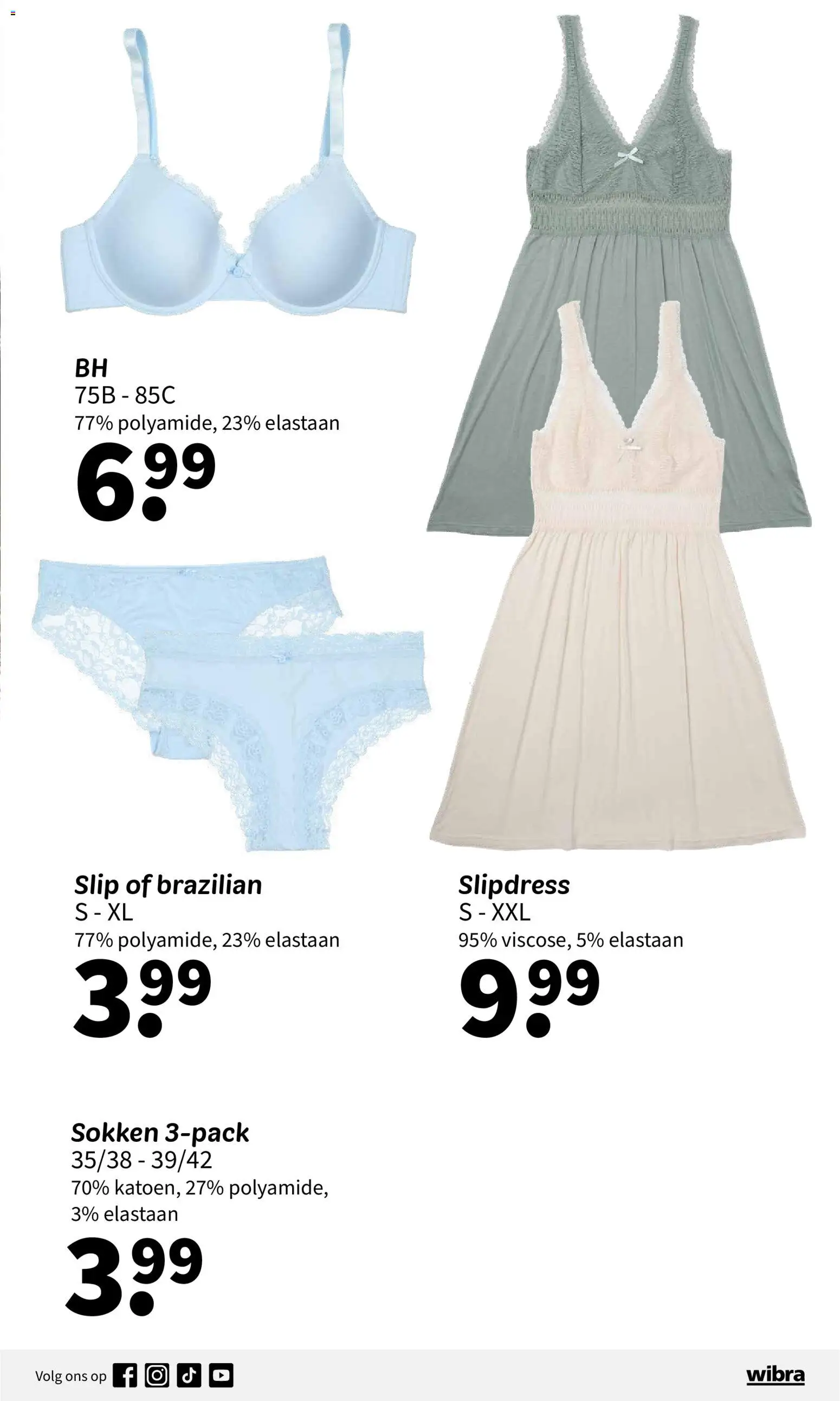 {H1} | Pagina: 9 | Producten: Slip, Sokken
