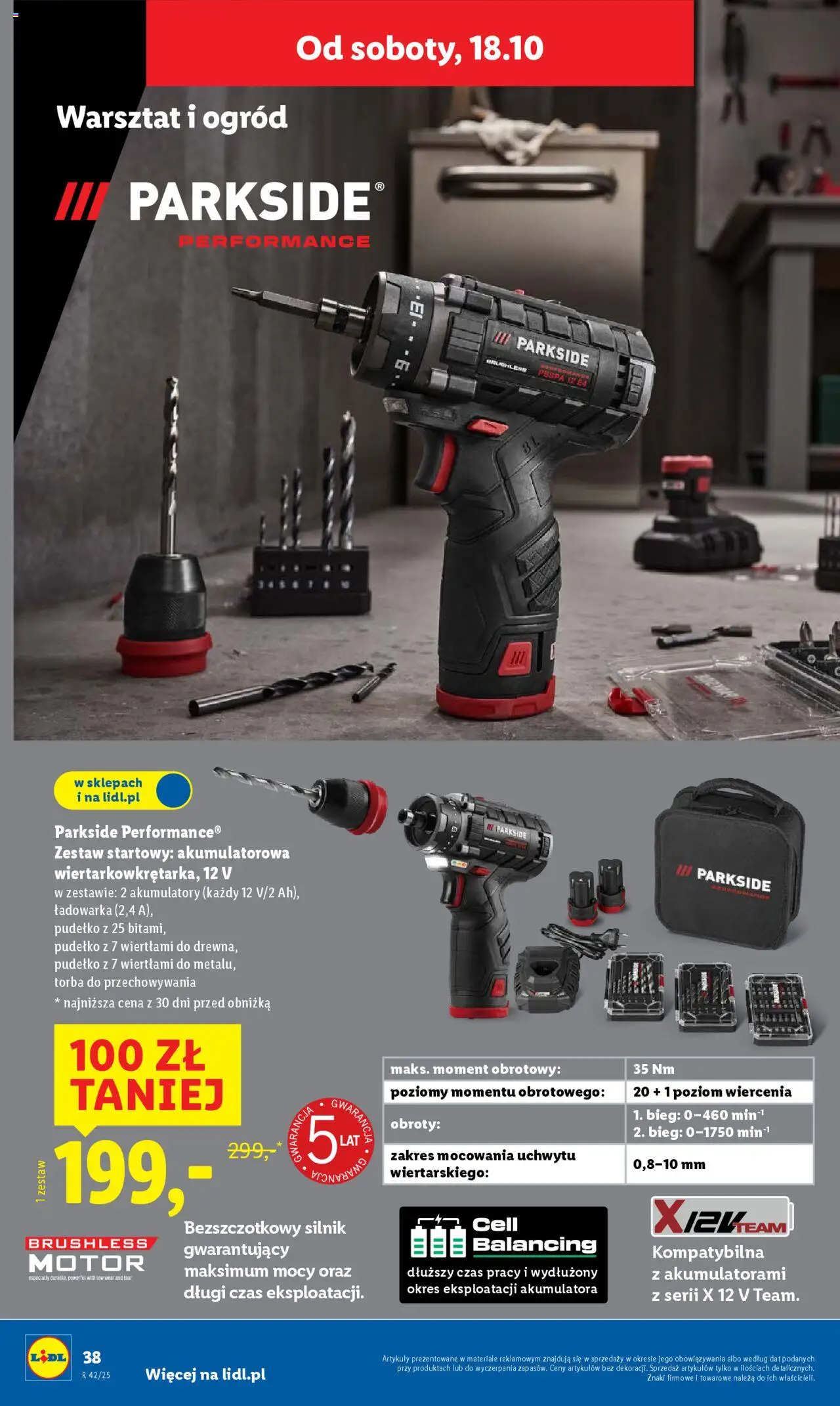 Lidl Katalog od 13.10.2025 | Strona: 46 | Produkty: Ładowarka, Torba, Pudełko