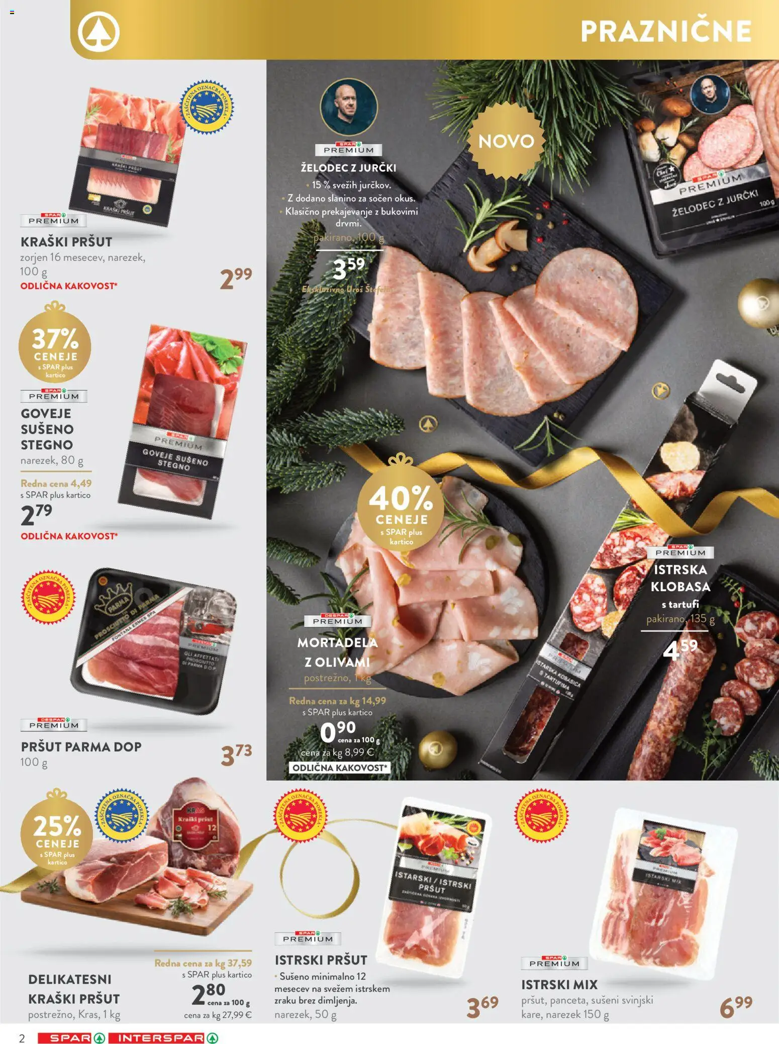 Novi Spar katalog ponudbe – veljaven od 03.12.2025 | Stran: 2