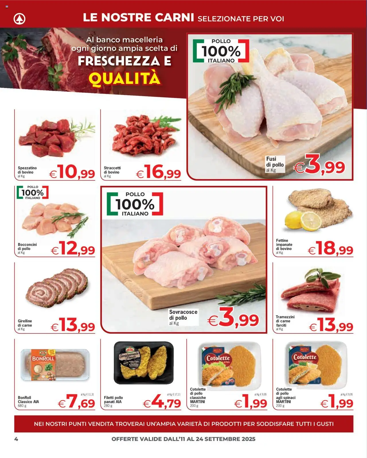 Volantino Eurospar del 11.09.2025 | Pagina: 4