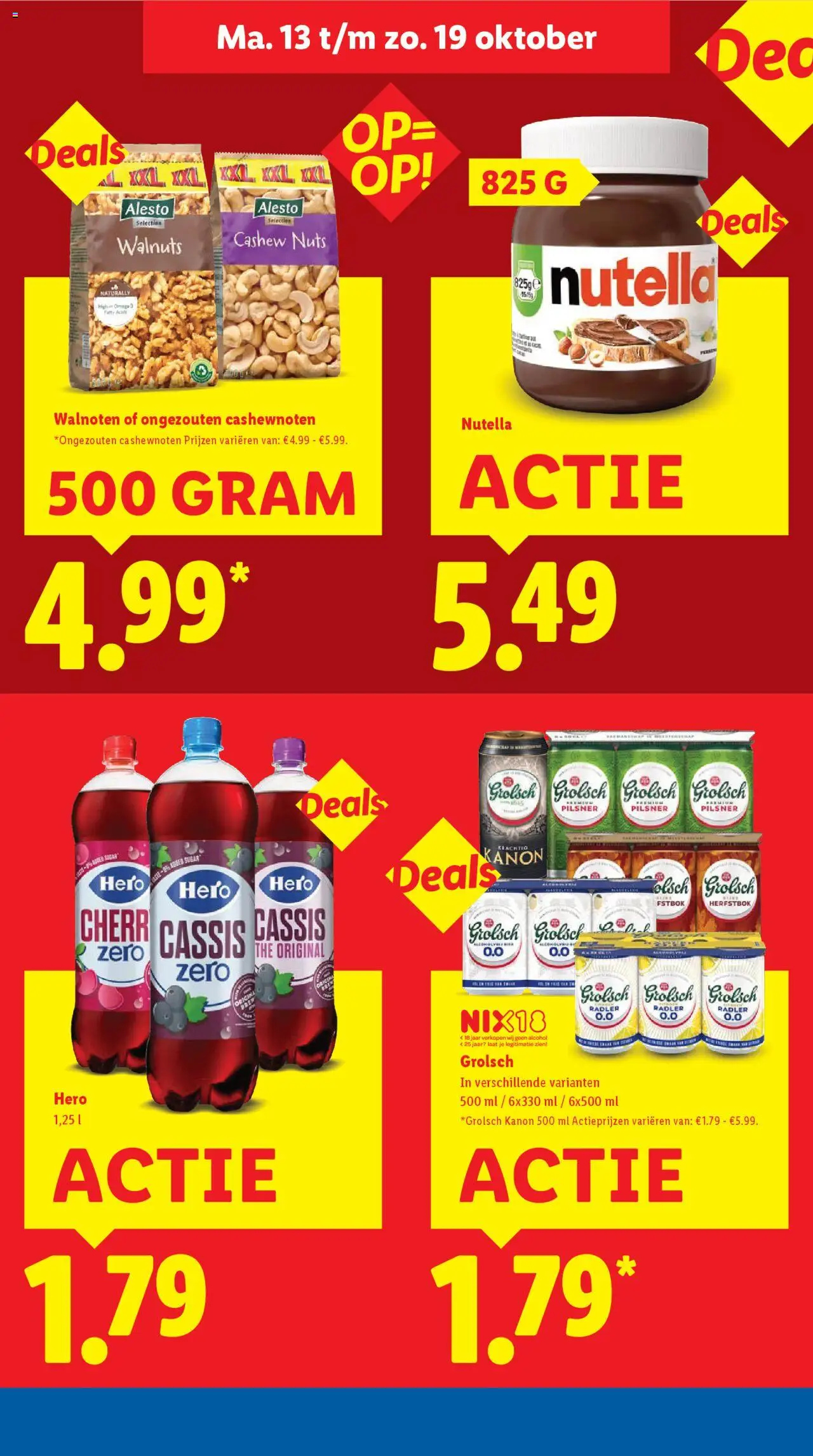 {H1} | Pagina: 5 | Producten: Káposztalevél, Cassis, Cashewnoten, Mini pillecukor