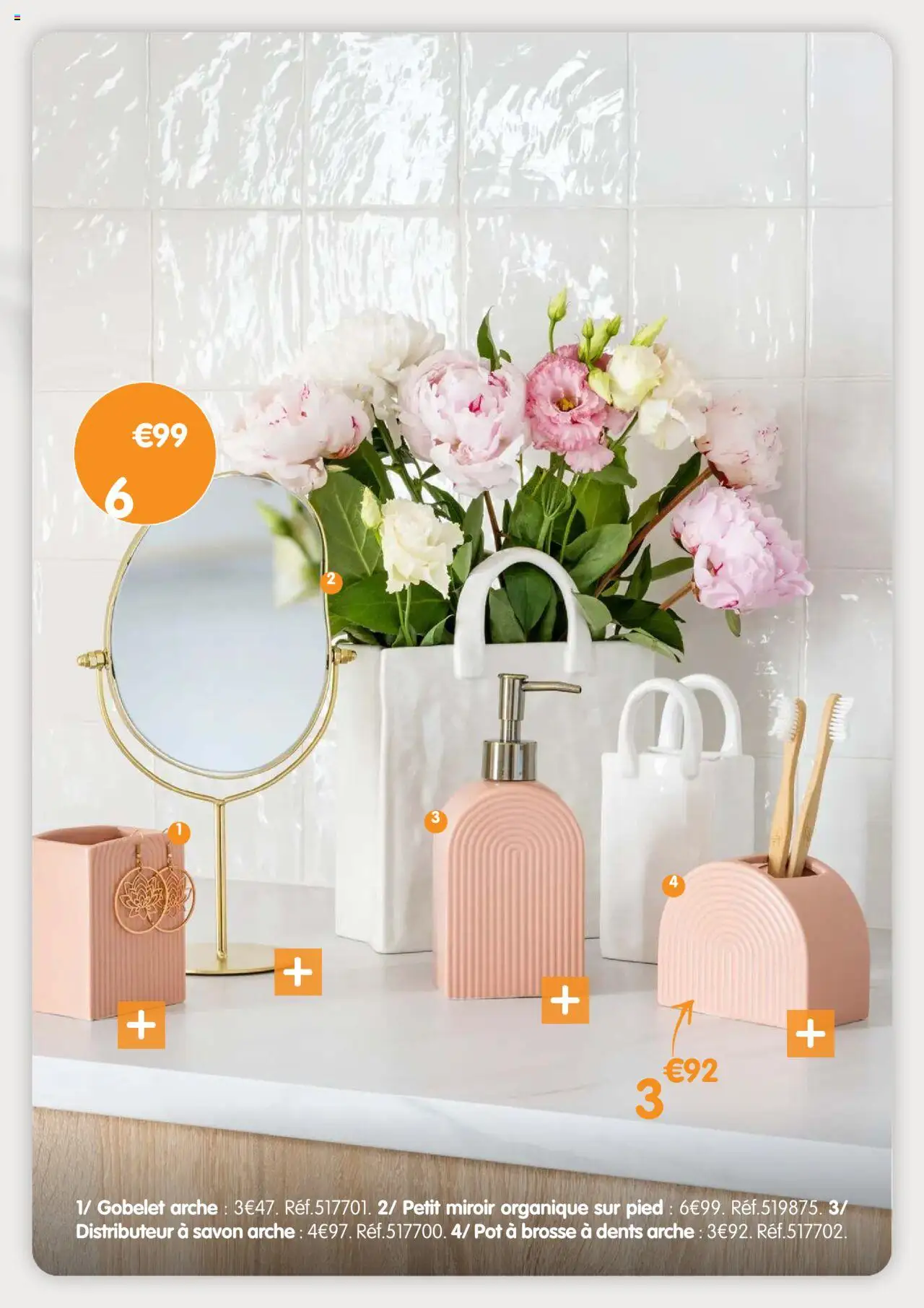 {H1} | Page: 12 | Produits: Brosse, Savon, Brosse à dents, Miroir