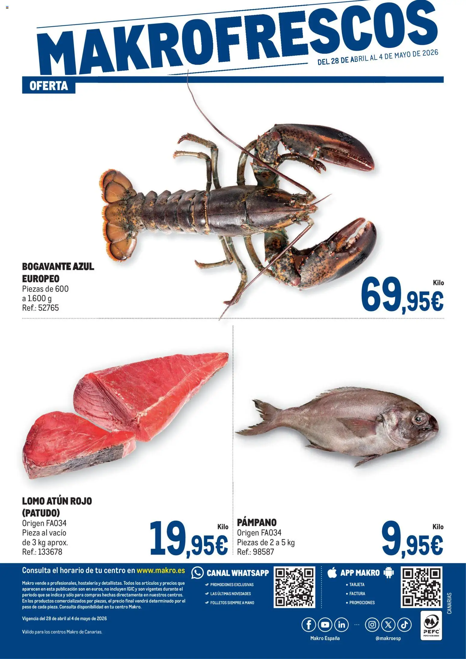 Makro España Ofertas - Fresco │ válido desde el 28.04.2026 | Página: 2 | Productos: Peso