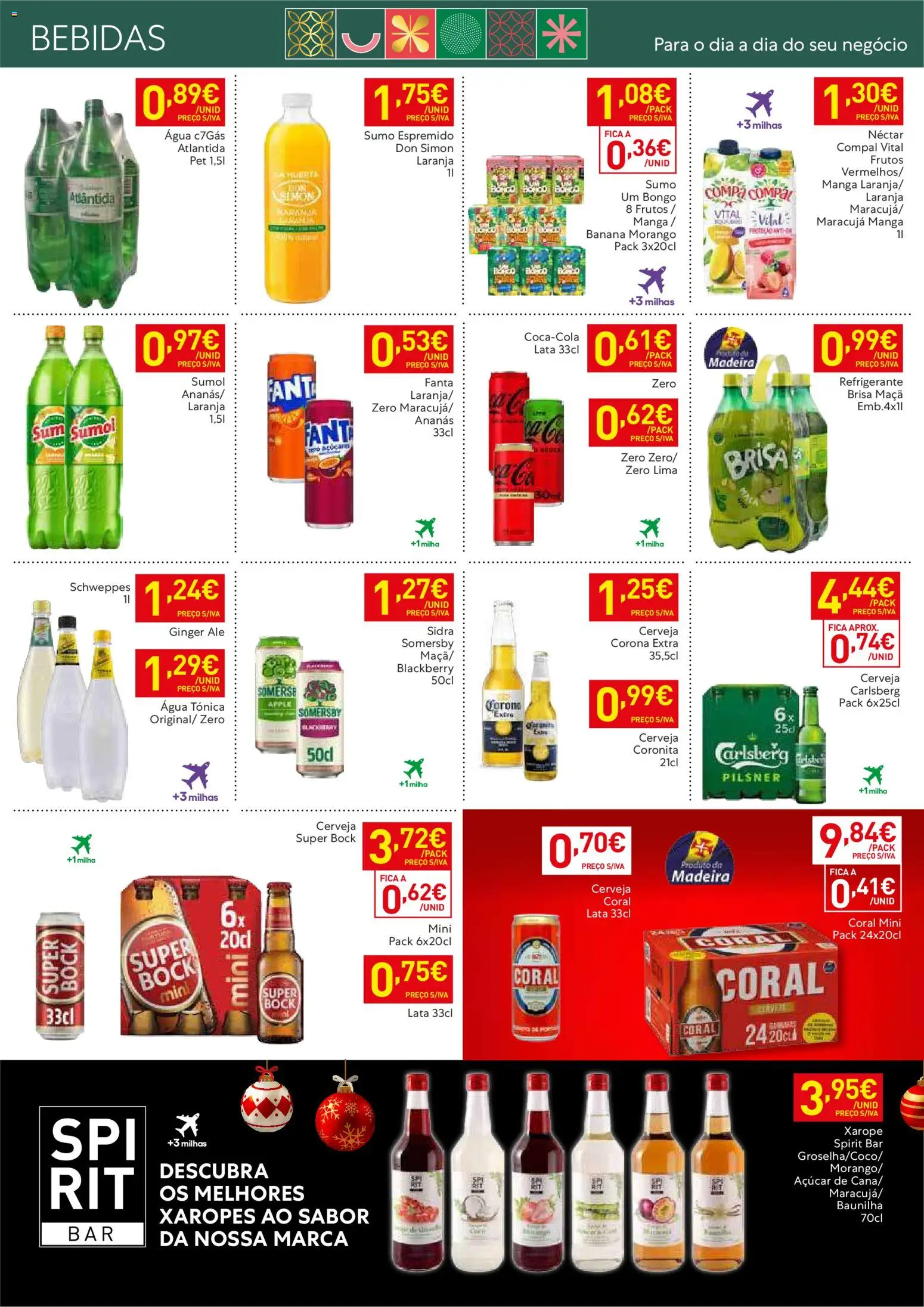 Recheio -  Madeira │ válido de 18.11.2025 | Página: 11 | Produtos: Agua, Refrigerante, Cerveja, Xarope