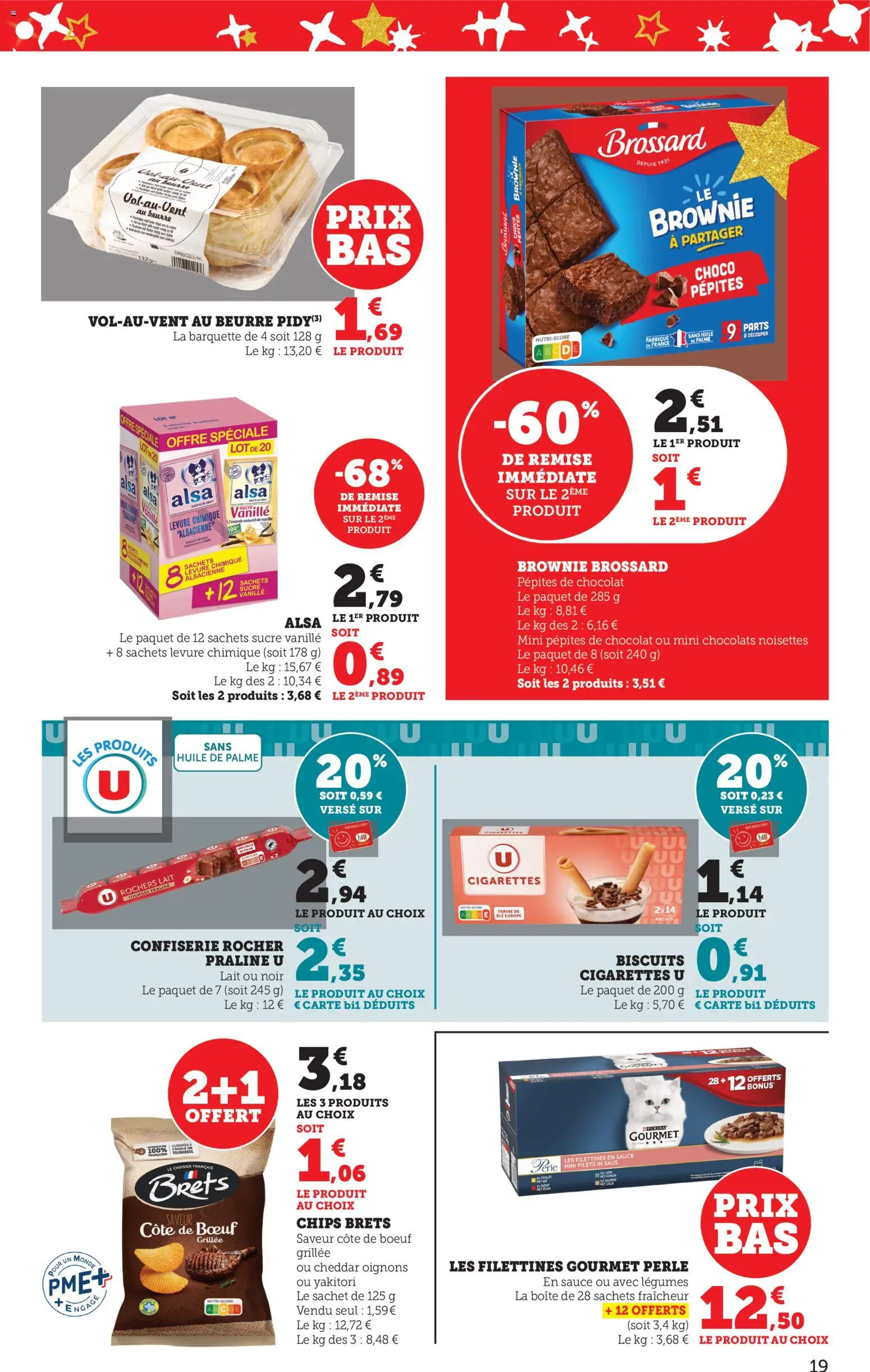 {H1} | Page: 20 | Produits: Pépites de chocolat, Côte de bœuf, Oignons, Cheddar