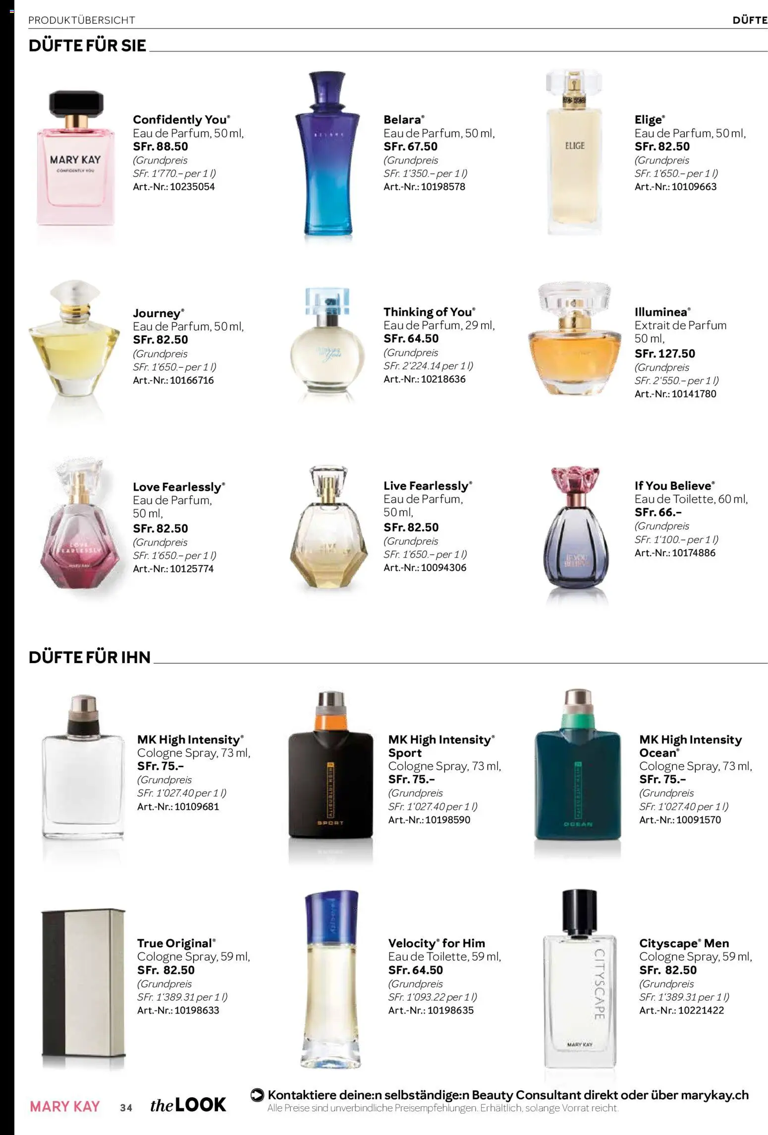 Mary Kay Aktionen – gültig ab 16.01.2026 | Seite: 34 | Produkte: Parfüm