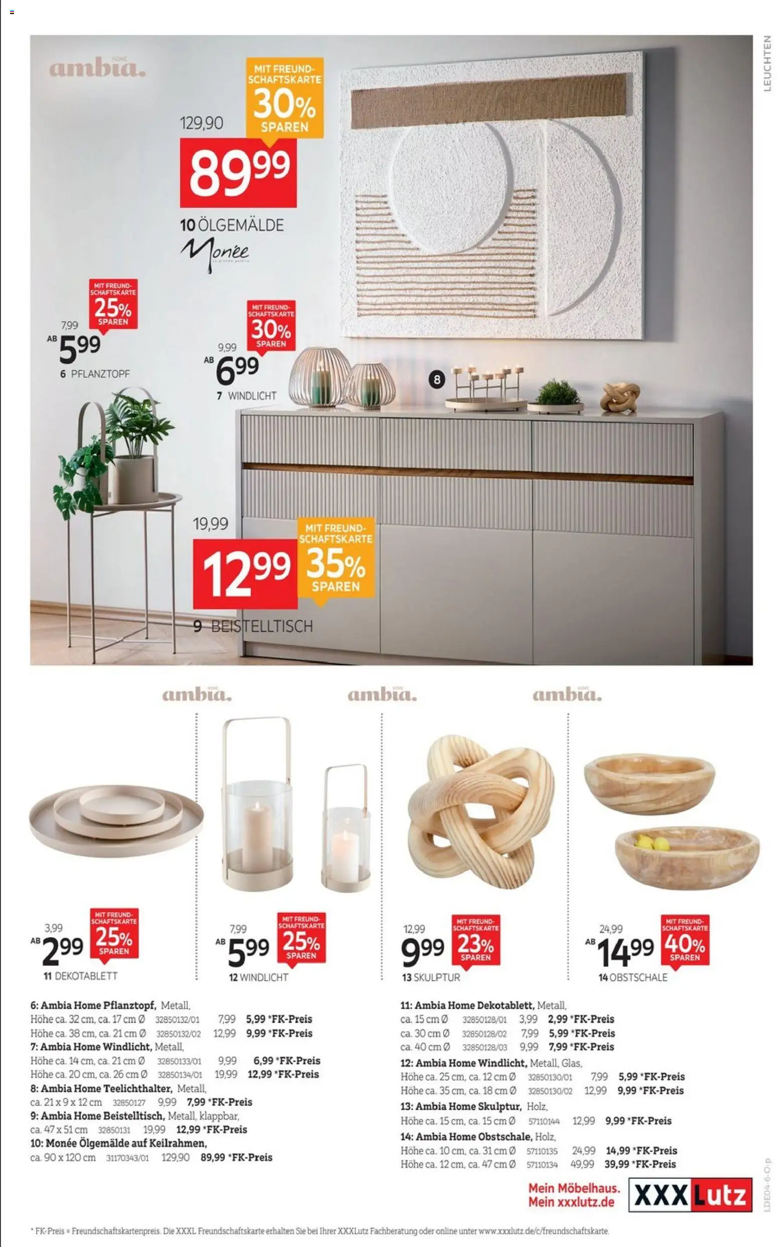 XXXLutz WMF Aktion – gültig ab 29.03.2026 | Seite: 5 | Produkte: Beistelltisch