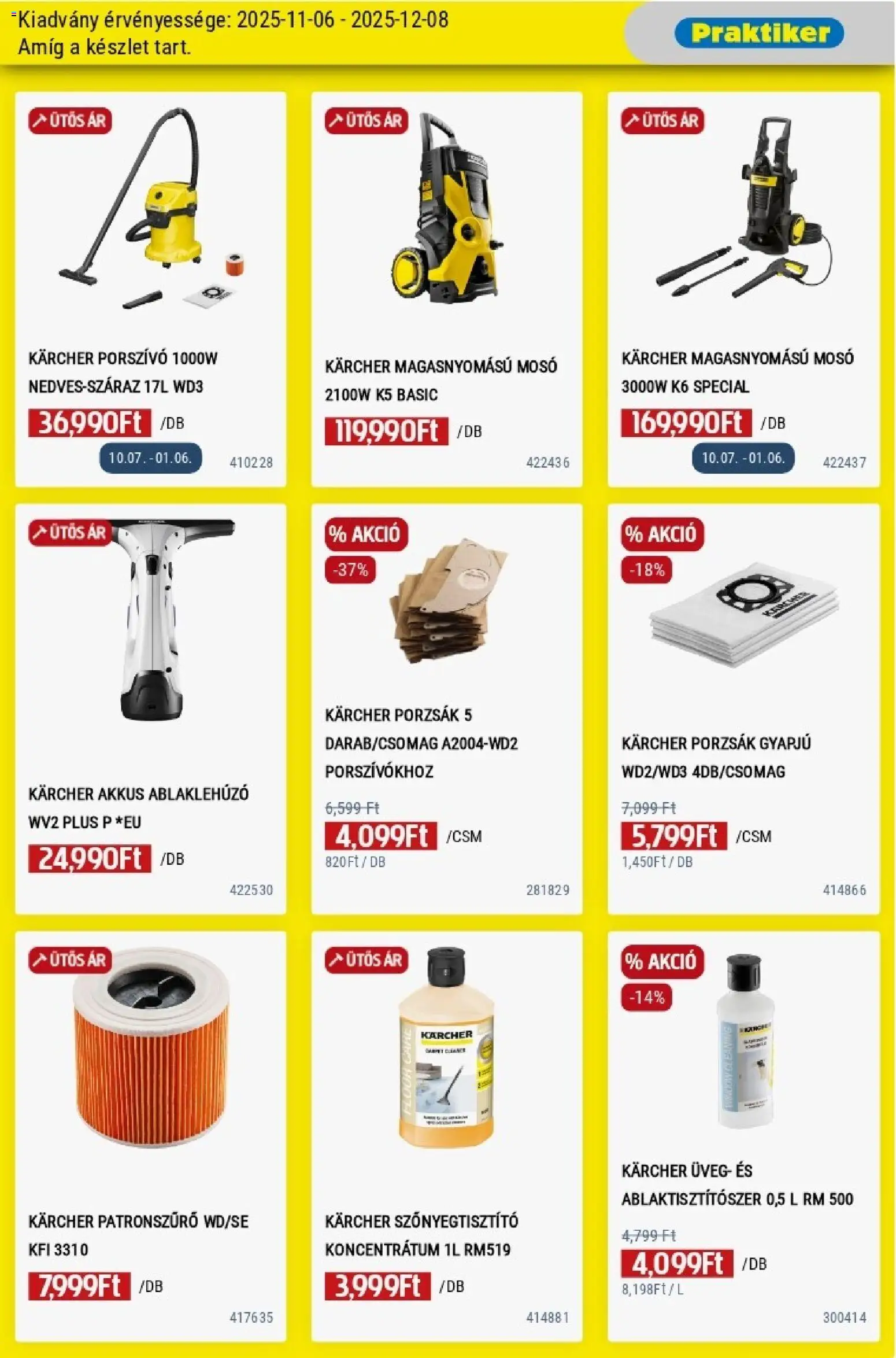 Praktiker akciós ujság - amely érvényes a következő dátumtól: 06.11.2025 | Oldal: 17