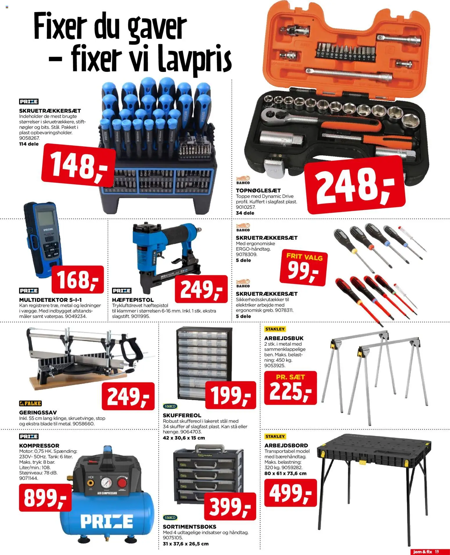 Jem & fix tilbudsavis – gyldig fra 16.11.2025 | Side: 19 | Produkter: Kuffert, Toppe