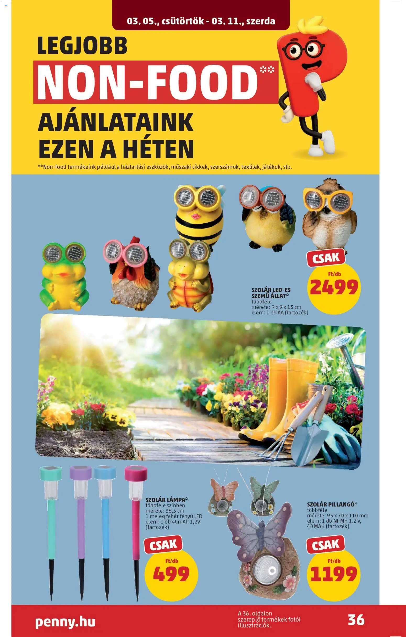 PENNY akciós ujság - amely érvényes a következő dátumtól: 05.03.2026 | Oldal: 40