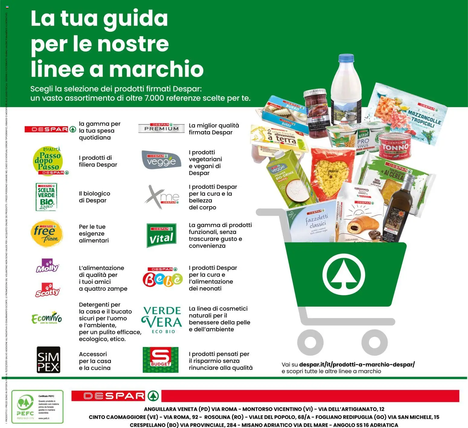 Volantino Despar del 05.03.2026 | Pagina: 20 | Prodotti: Mazzancolle, Olio, Burro, Tonno