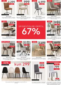 Forhåndsvisning av Skeidar kundeavis gyldig fra 23.03.2026 | Side: 15 | Produkter: Spisestol