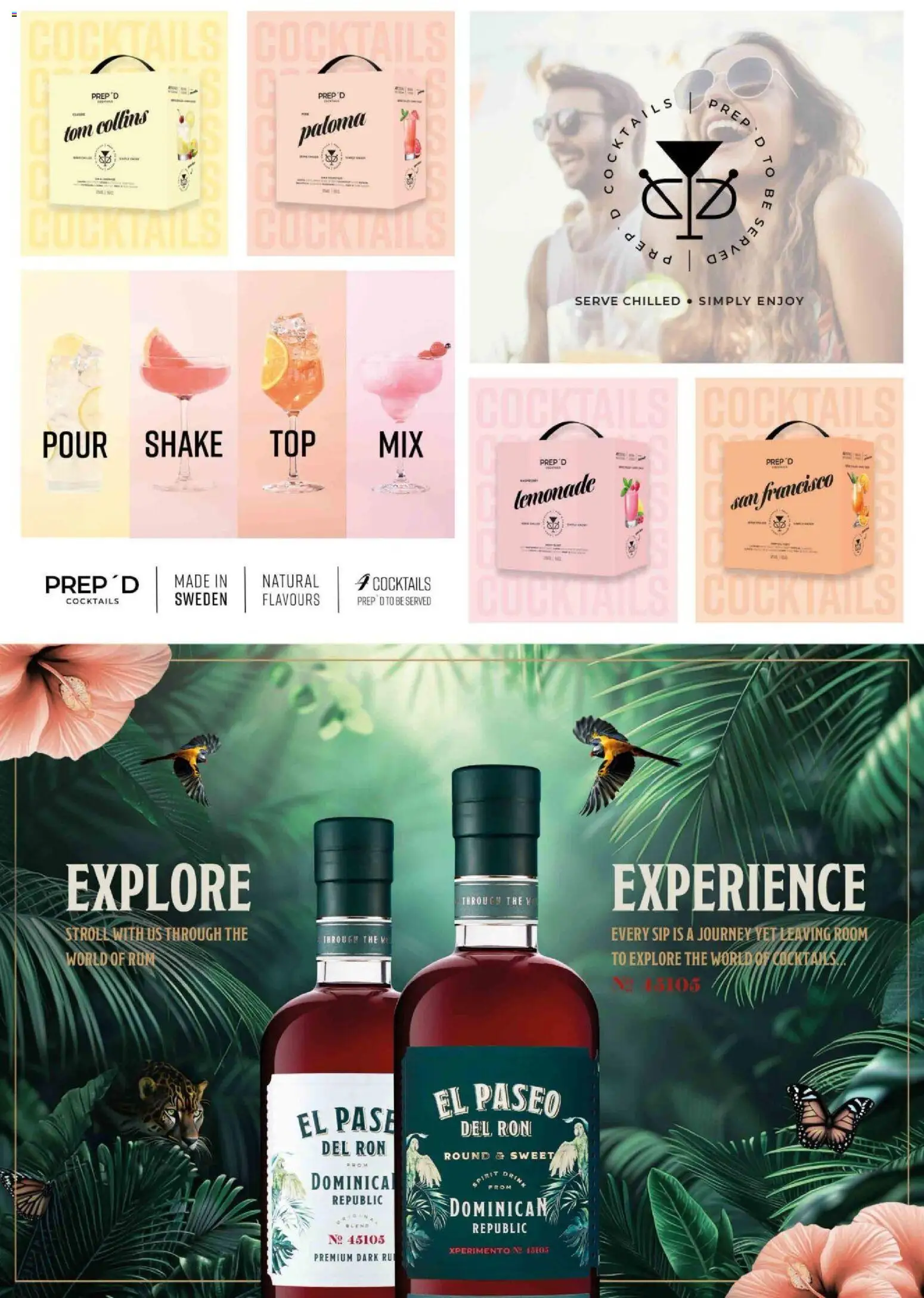 Bordershop tilbudsavis – gyldig fra 27.03.2026 | Side: 34 | Produkter: Is, Rom