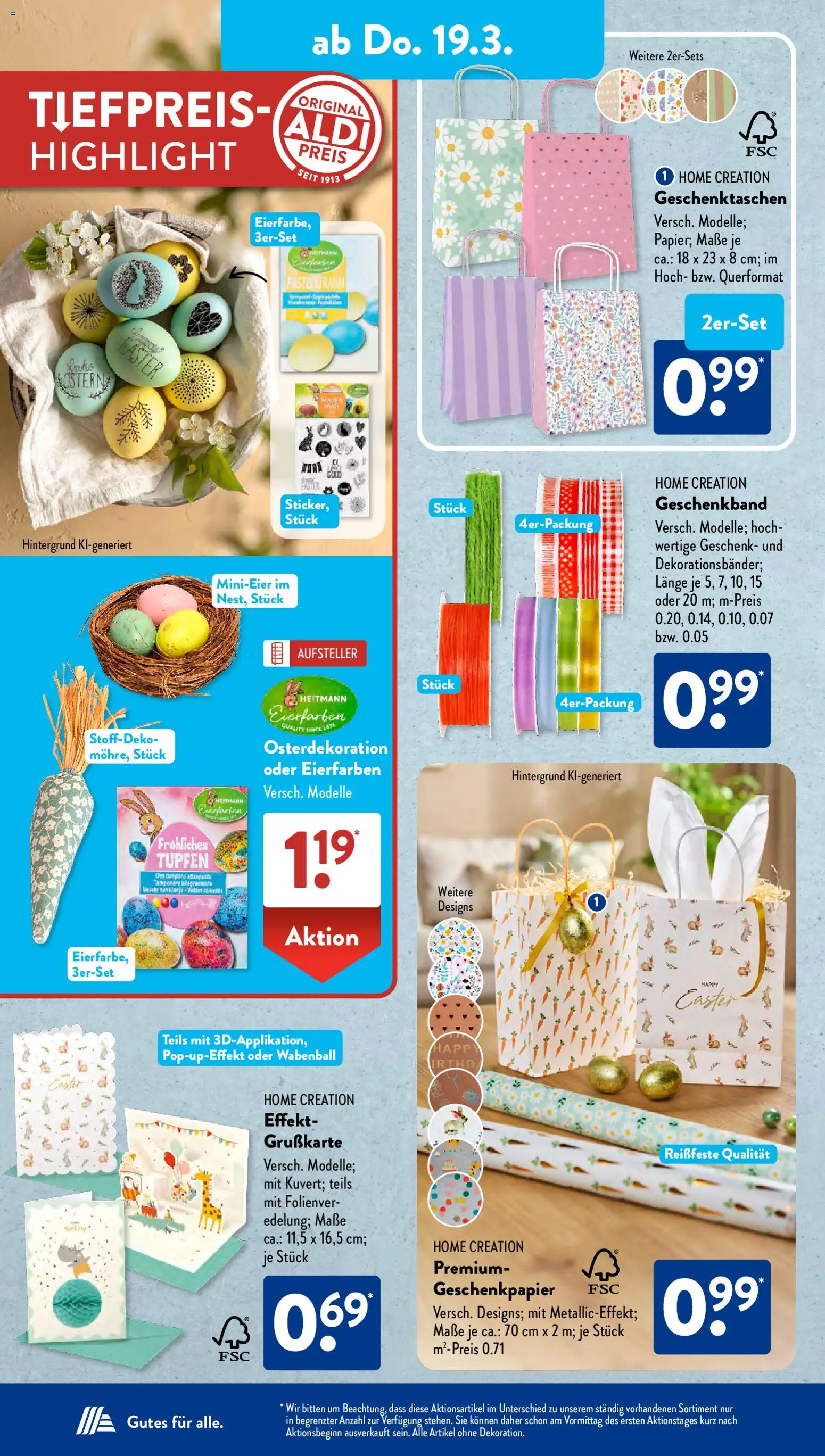 Aldi Süd Prospekt 	 – gültig ab 16.03.2026 | Seite: 10 | Produkte: Home creation