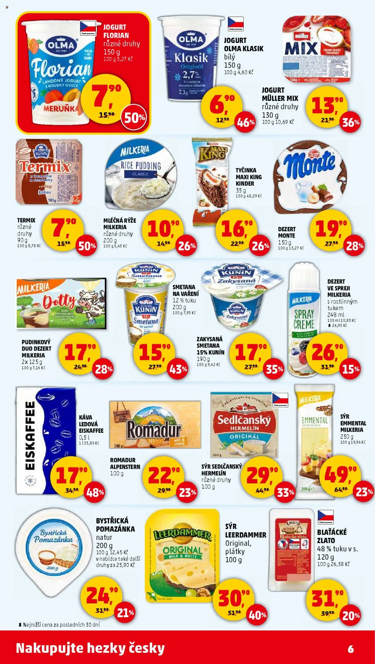 Penny Market leták - Čtvrtečník od 07.08.2025 | Strana: 6 | Produkty: Ovoce, Jogurt, Rýže, Pomazánka