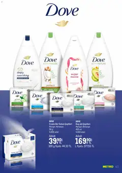 01.03.2026 tarihinden itibaren geçerli olan Metro kataloğu önizlemesi | Sayfa: 41 | Ürünler: Duş, Sabun, Duş jeli