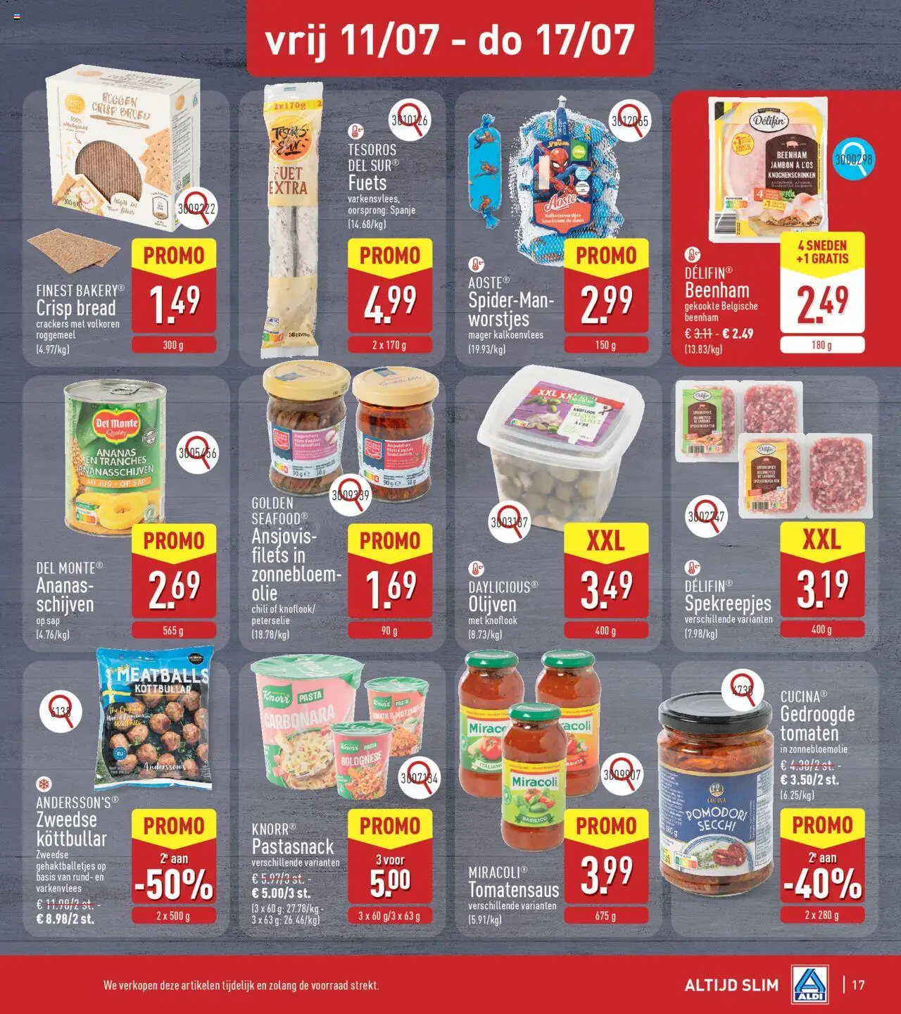  | Pagina: 17 | Producten: Sap, Ananas, Knoflook, Olie