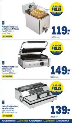Makro folder - Laagste prijs - Voorbeeld van een folder van Makro, geldig van 11.03.2026 | Pagina: 41 | Producten: Friteuse
