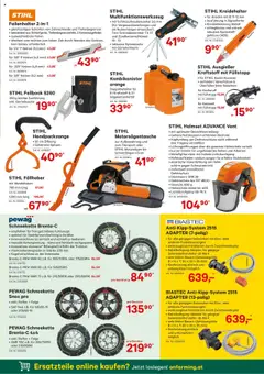 Lagerhaus Unser Land Oktober 2025 ab 01.11.2025 gültig | Seite: 47 | Produkte: Adapter, Gewicht